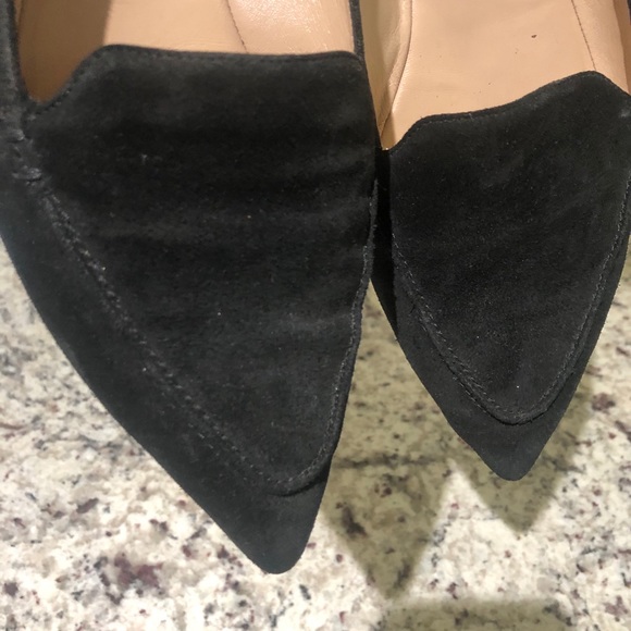 M. Gemi Italian Designer Handmade Suede Flats - Picture 3 of 8